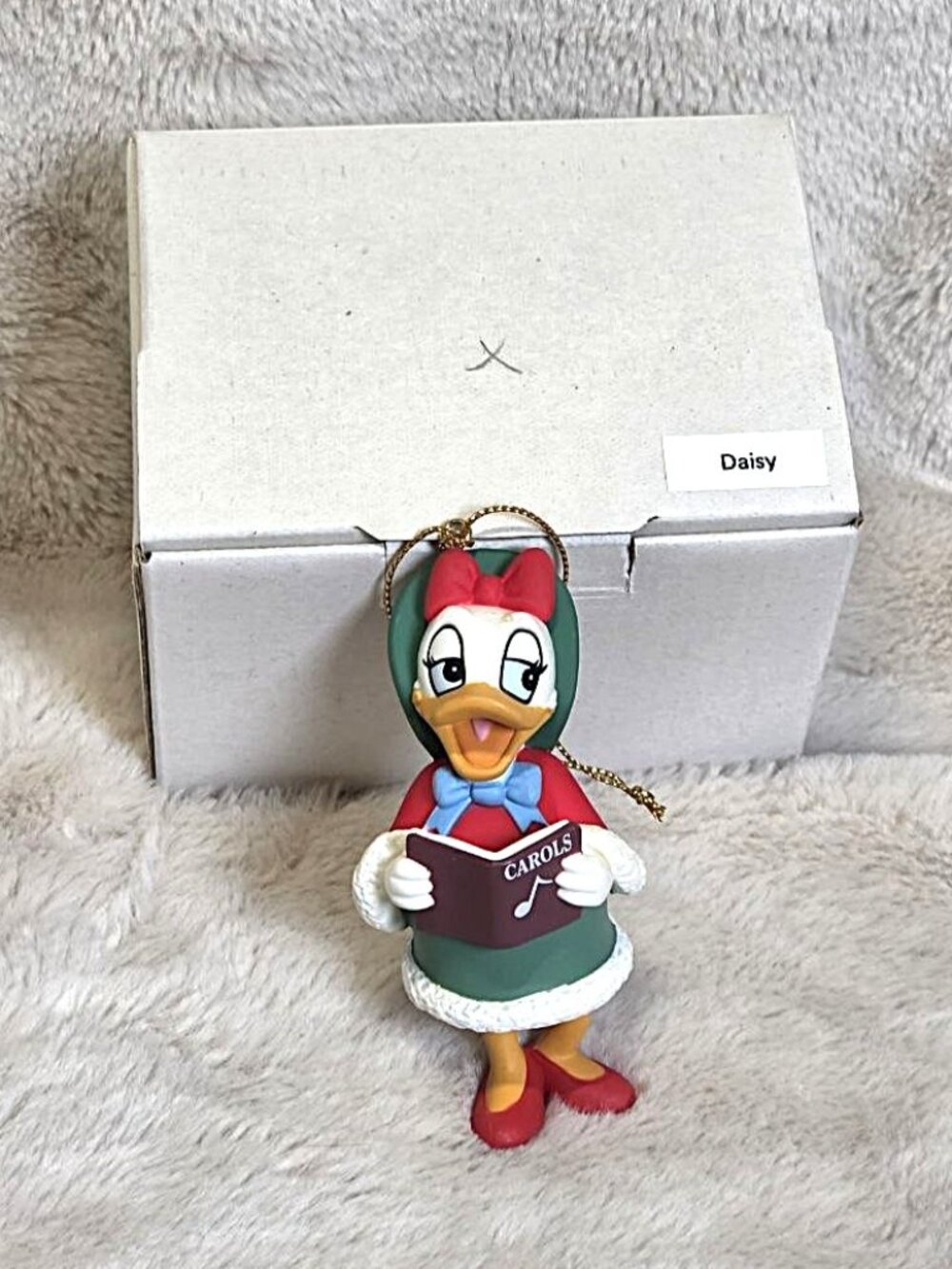 Grolier Disney Christmas Magic Ornament Daisy Duck 26231 106 W/ Box #G